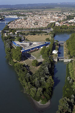 Vue aérienne du musée