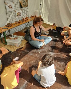 Atelier sur la faune préhistorique