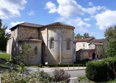 Abbaye d'Arthous, chevet de l'ancienne église abbatiale