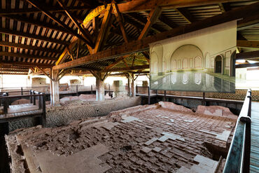Thermes de Cassinomagus - Salle des bains