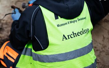 Archeolog przy pracy