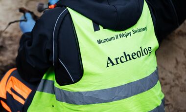 Archeolog przy pracy