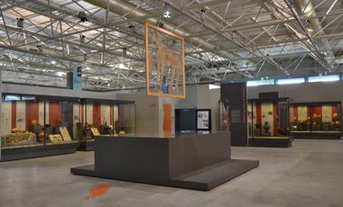 Museo archeologico di pontecagnano | sala espositiva  La città dei principi. L'età Orientalizzante 