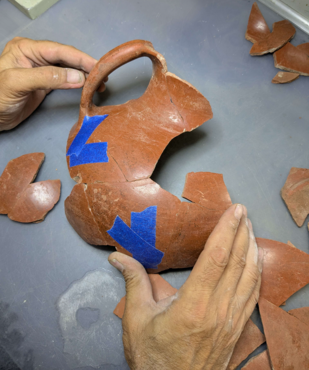 Restoration of the Uraratean jug