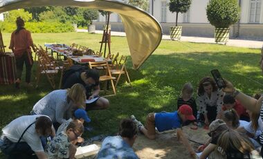 workshop for children during EDA 2024
